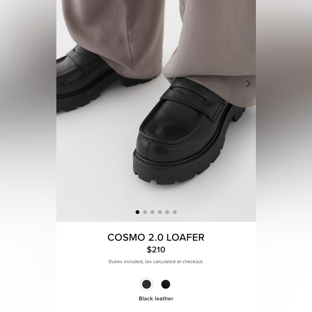 Vagabond Cosmo 2.0 Loafers size 39